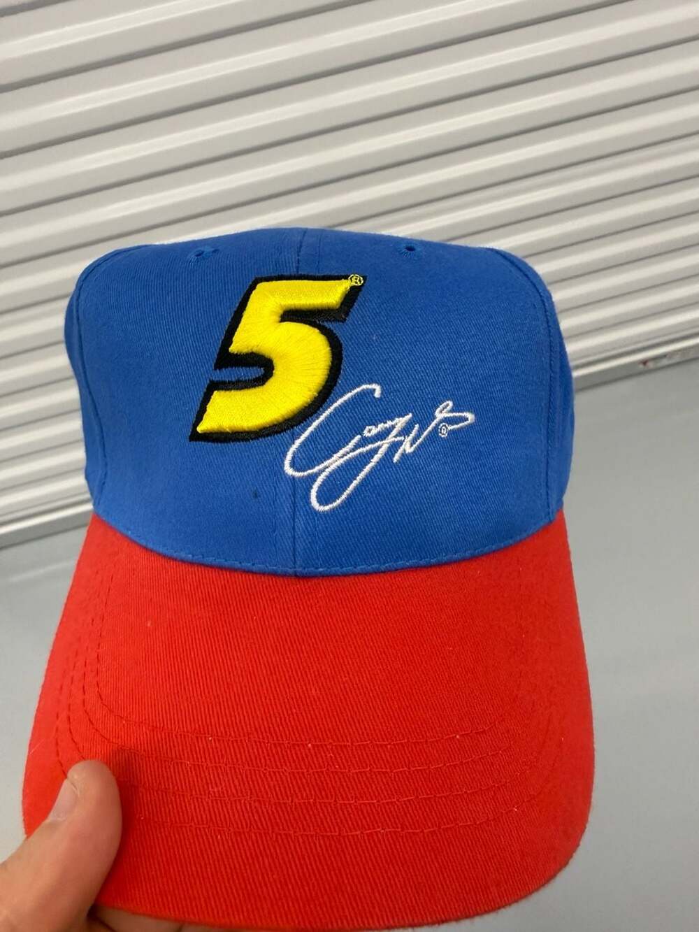 2008 NASCAR Casey Mears #5 Kellogg's Carquest Tony the Tiger Hat Adjustable